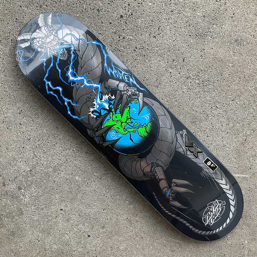 8.5in x 32.2in WOOTEN CALAMITY VX SKATEBOARD DECK
