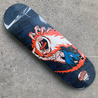 9.0in x 32.15in OBRIEN REAPER HAND VX SKATEBOARD DECK