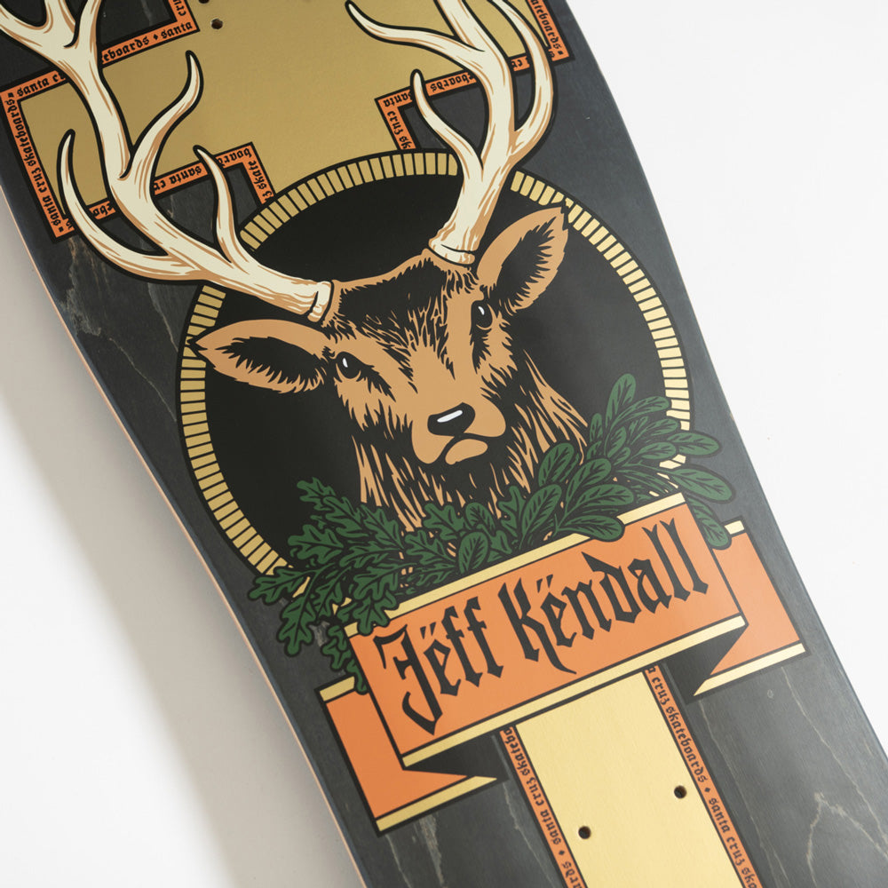 10.18in x 30.99in JGERMEISTER KENDALL DEER REISSUE SKATEBOARD DECK