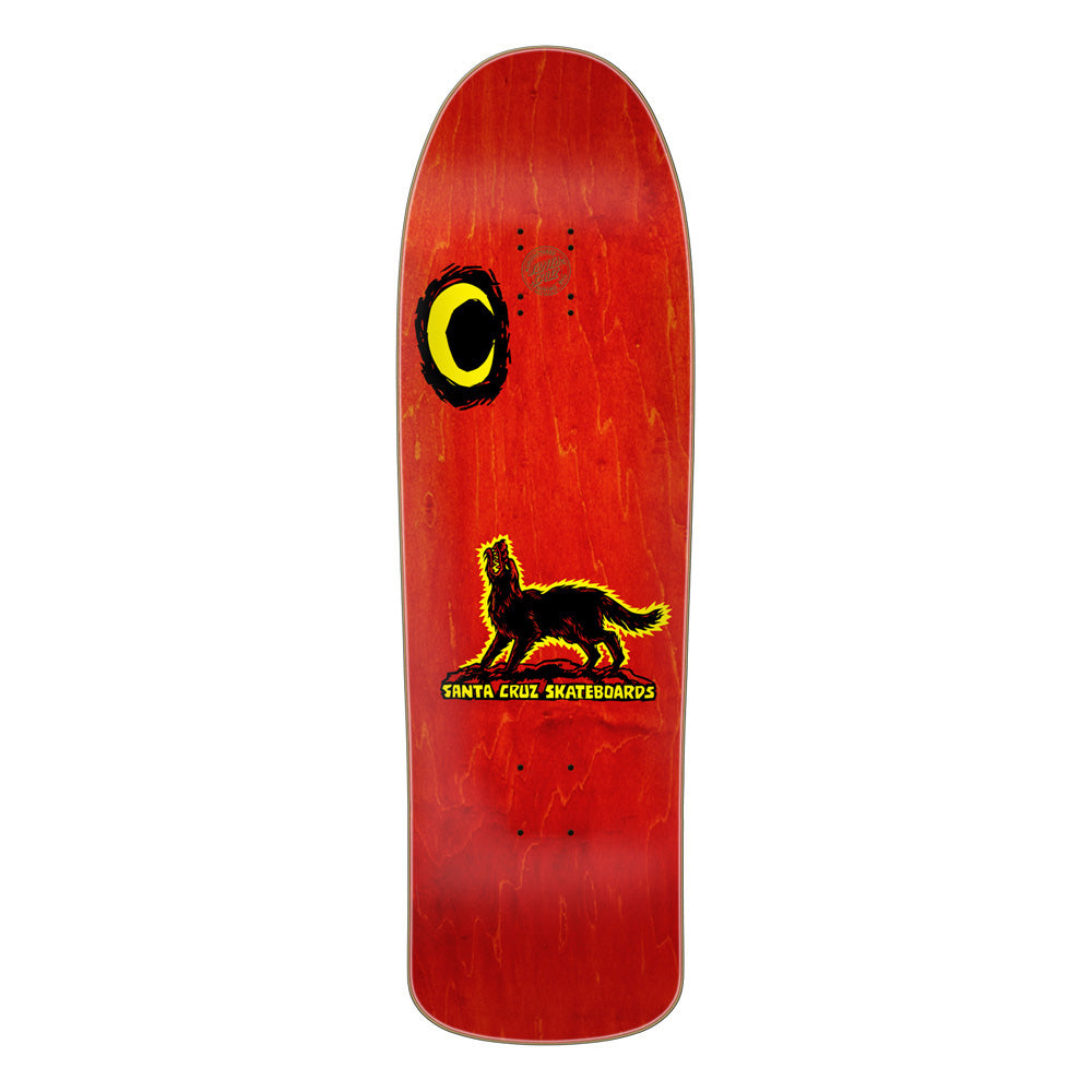 9.28in x 31.45in KENDALL WOLF REISSUE SKATEBOARD DECK