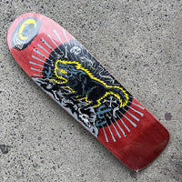 9.28in x 31.45in KENDALL WOLF REISSUE SKATEBOARD DECK