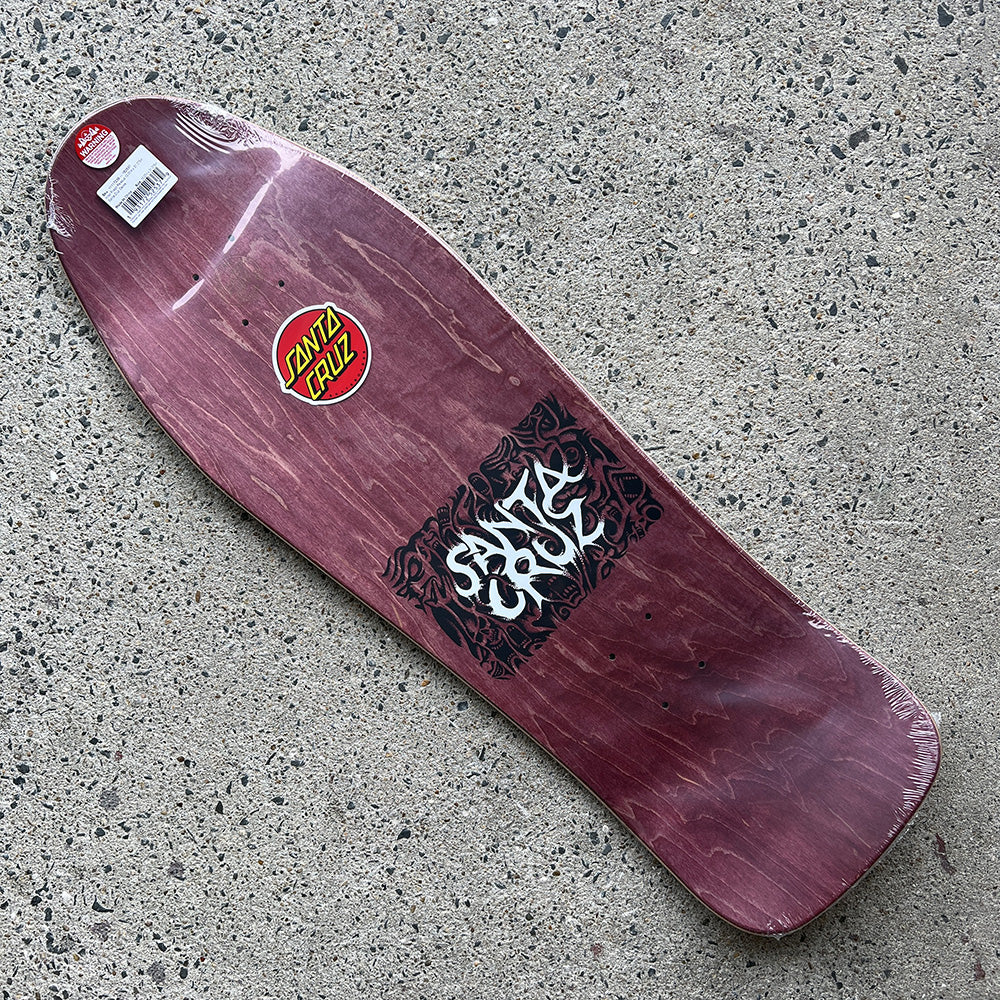 10.7in x 31.275in KNOX FIREPIT REISSUE SKATEBOARD DECK