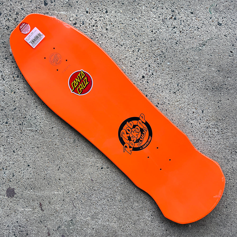 Rob Roskopp スケートボードデッキ オレンジ 9.5in x 31.0in