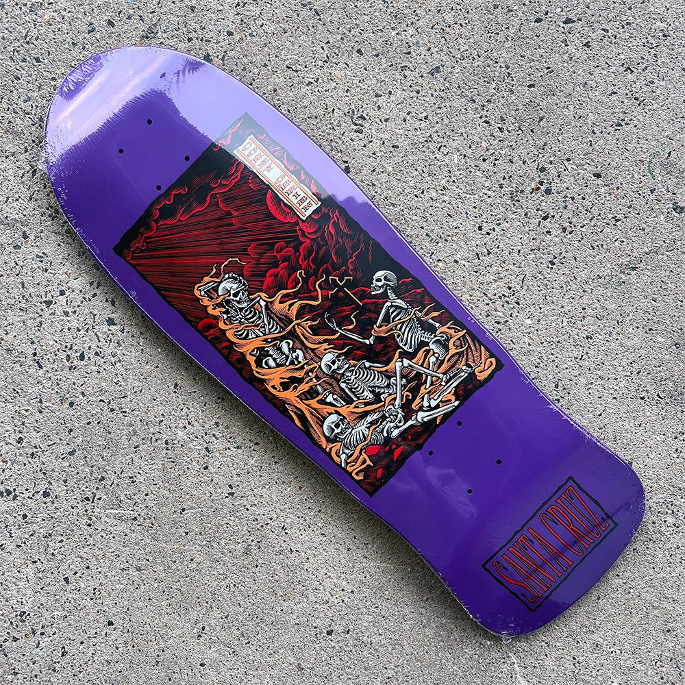 9.85 x 30.0in OBRIEN PURGATORY REISSUE SKATEBOARD DECK – ハスコ