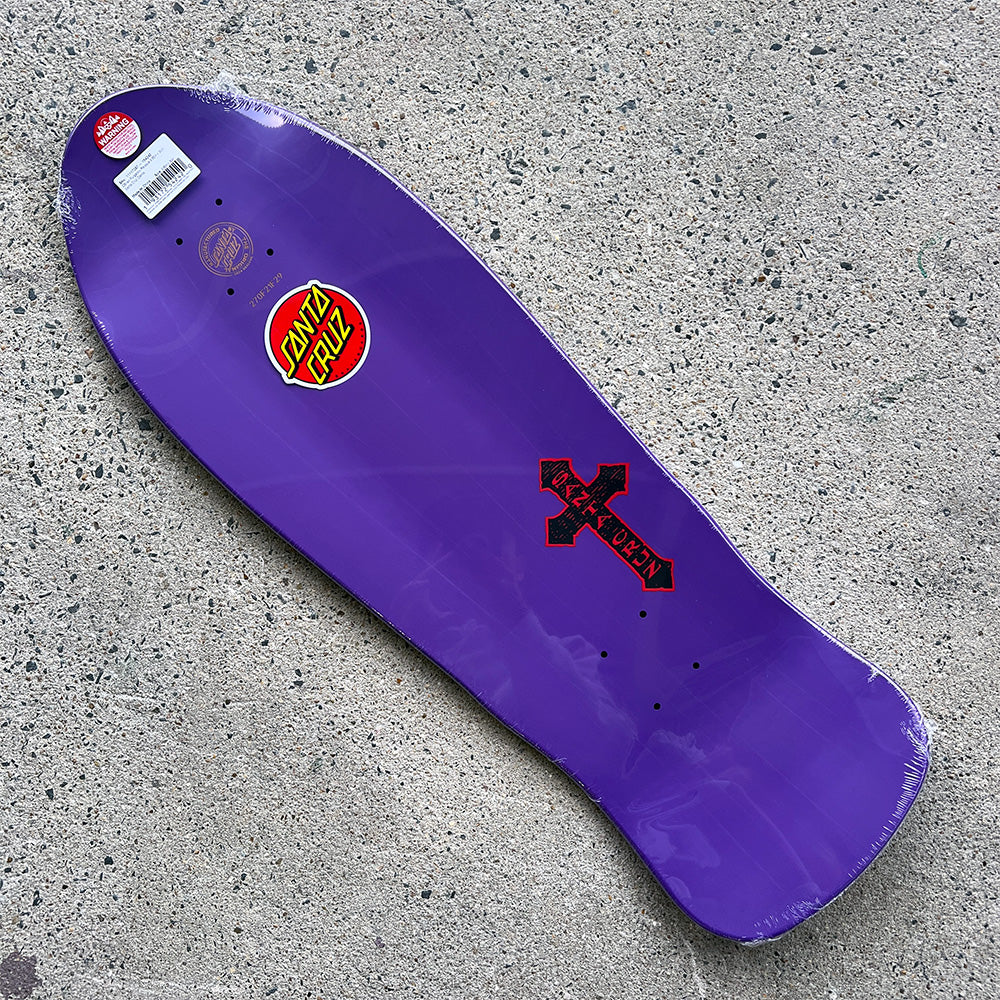 9.85 x 30.0in OBRIEN PURGATORY REISSUE SKATEBOARD DECK – ハスコ