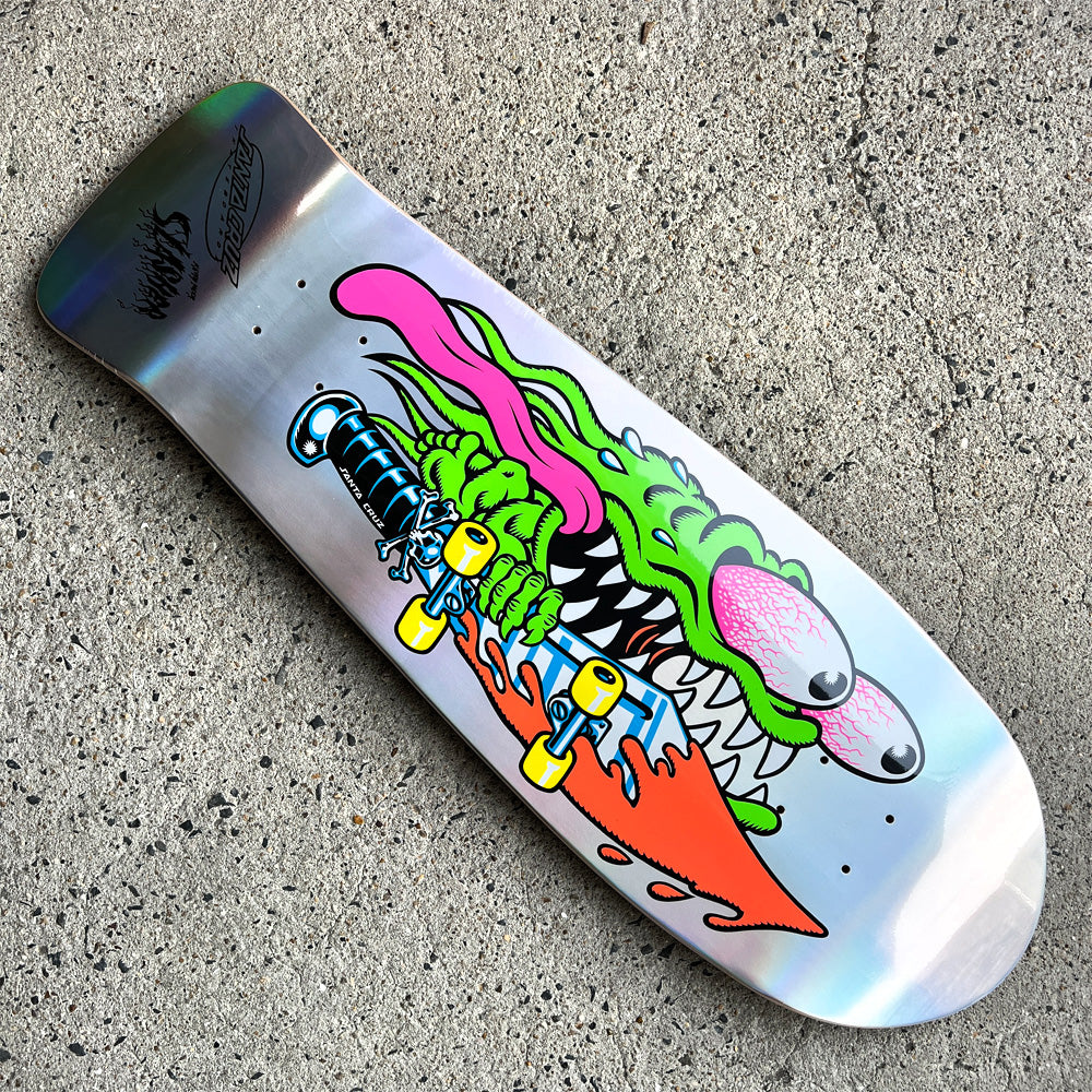 10.1in x 31.13in MEEK SLASHER REISSUE SKATEBOARD DECK