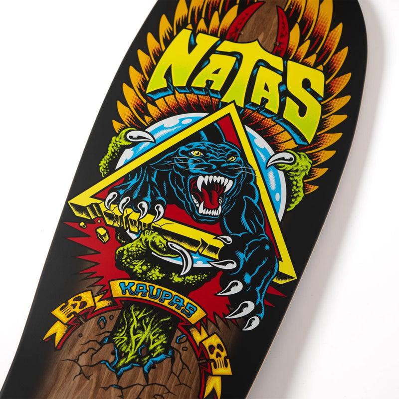 10.538in x 30.23in NATAS SC PANTHER RE-ISSUE SKATEBOARD DECK