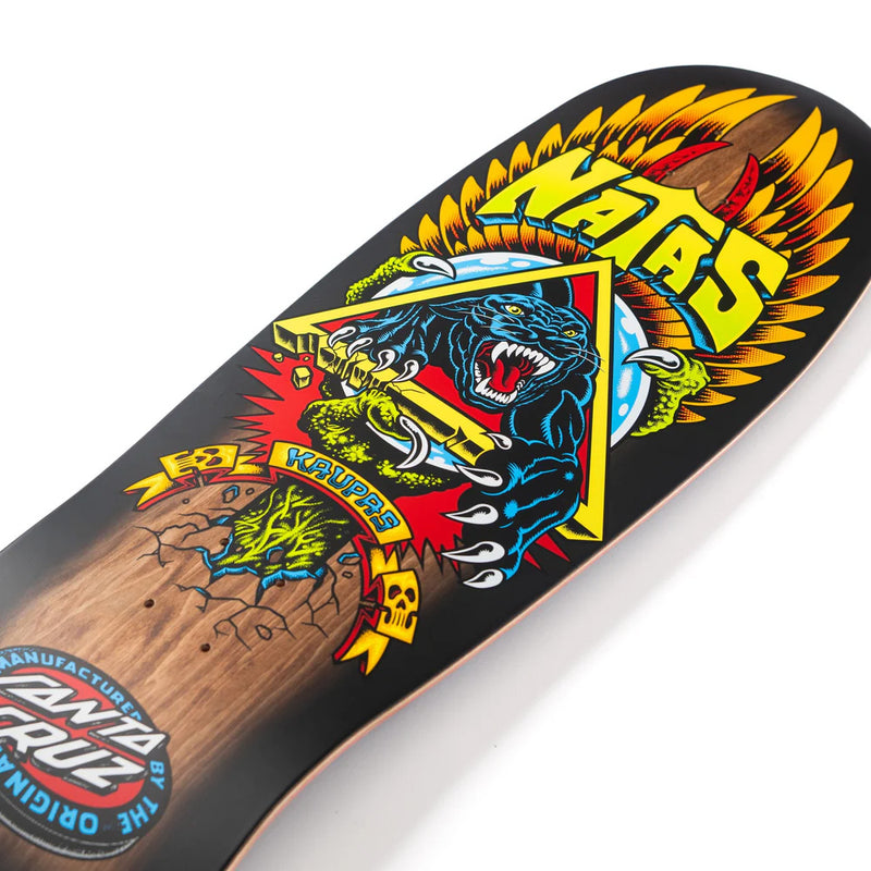 10.538in x 30.23in NATAS SC PANTHER RE-ISSUE SKATEBOARD DECK