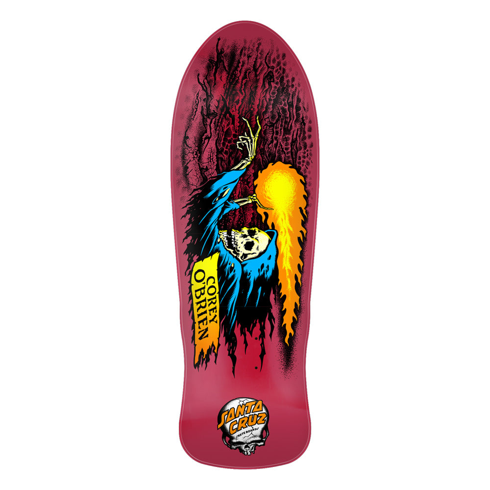 9.85in x 30.0in OBRIEN REAPER REISSUE SKATEBOARD DECK