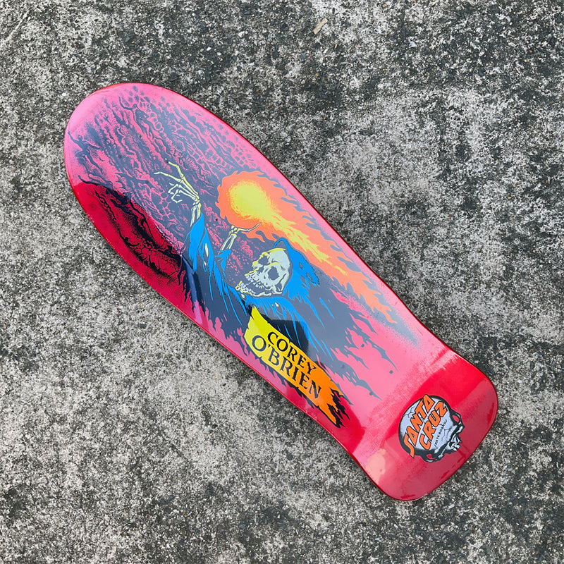 9.85in x 30.0in OBRIEN REAPER REISSUE SKATEBOARD DECK