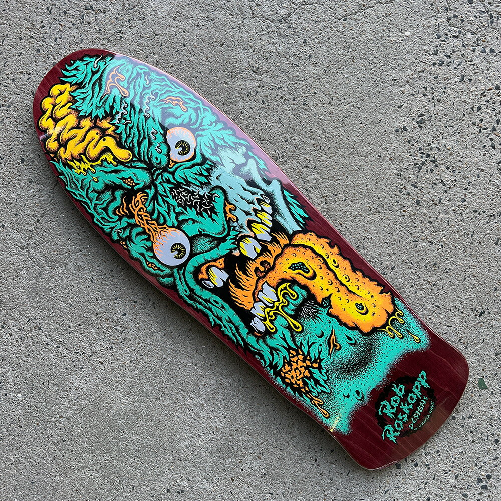 9.9in x 30.8in ROSKOPP FACE TWO RE-ISSUE SKATEBOARD DECK