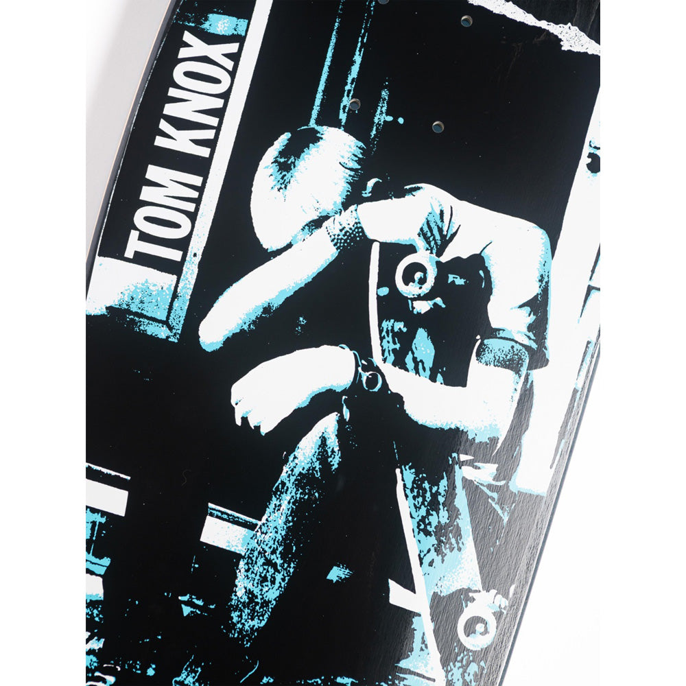 9.89in x 31.75in KNOX PUNK REISSUE SKATEBOARD DECK