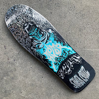10.07in x 31.275in KNOX FIREPIT REISSUE SKATEBOARD DECK