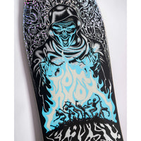 10.07in x 31.275in KNOX FIREPIT REISSUE SKATEBOARD DECK