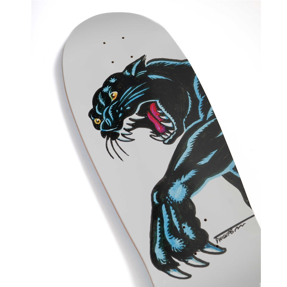 10.54in x 30.14in NATAS SKETCH PANTHER RE-ISSUE SKATEBOARD DECK