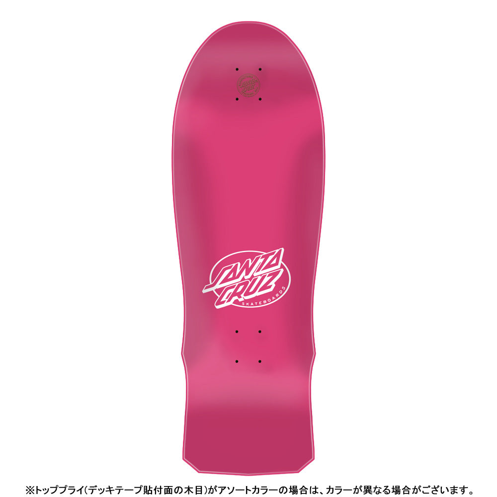 10.04in x 29.83in GRABKE EXPLODING CLOCK REISSUE SKATEBOARD DECK
