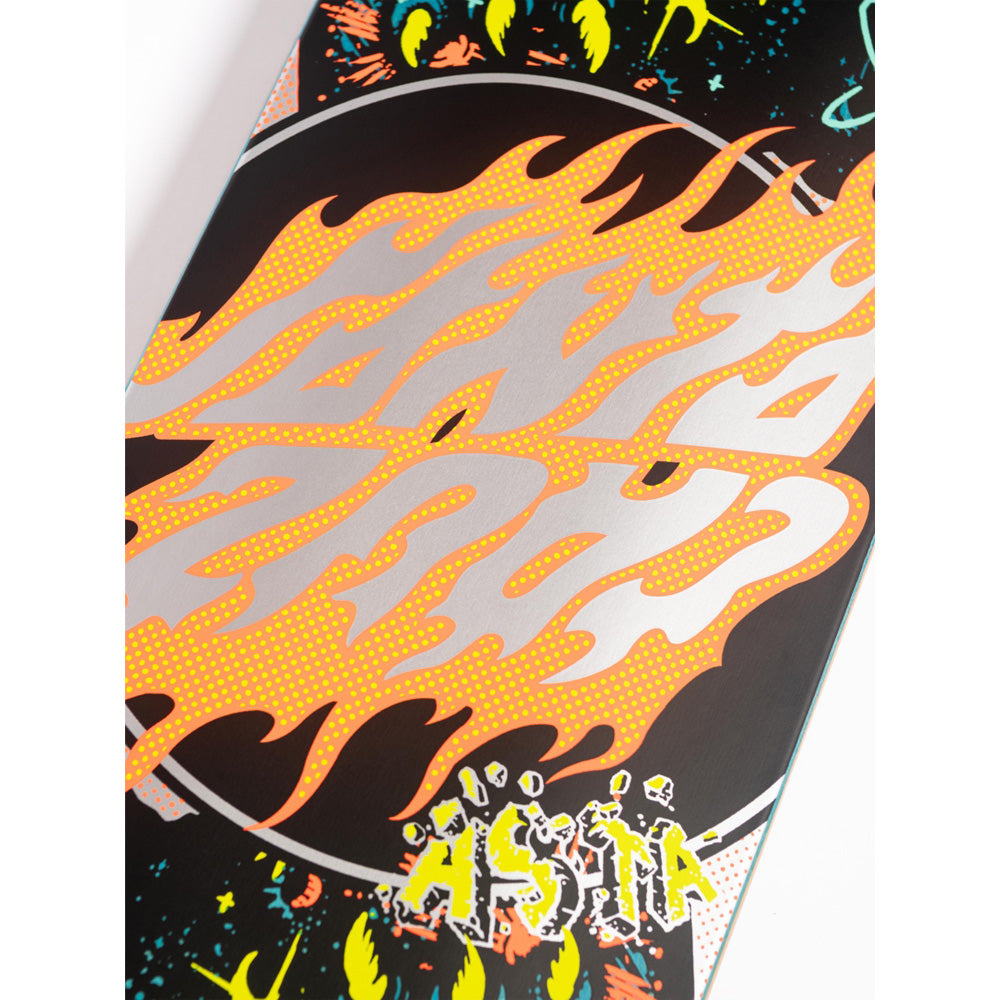 8.2in x 31.6in ASTA COSMIC TWIN SKATEBOARD DECK