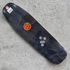 9.14in x 31.5in DELFINO PINBALL SHAPED PRO SKATEBOARD DECK