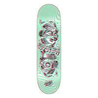 8.5in x 32.2in WOOTEN UNWOUND ANAGLYPH PRO SKATEBOARD DECK