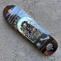 9.3in x 32.36in DRESSEN PUP SHAPED PRO SKATEBOARD DECK