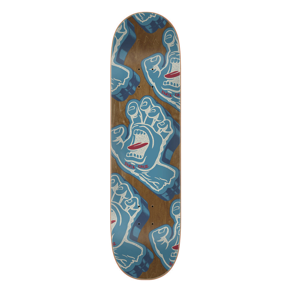 8.25in x 31.8in SCREAMING FOAM HAND BIRCH TEAM SKATEBOARD DECK