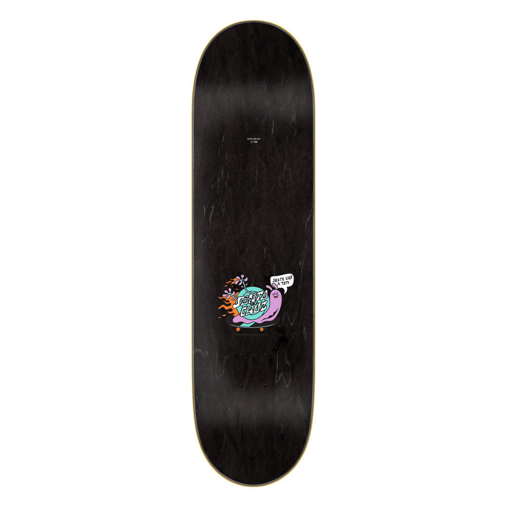 8.0in x 30.5in SKATE LIKE A GIRL SKATEBOARD DECK