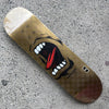 8.0in x 31.6in SCREAMING MOUTH BIRCH TEAM SKATEBOARD DECK