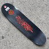 8.7in x 31.825in DRESSEN ROSE DAGGER PRO SKATEBOARD DECK