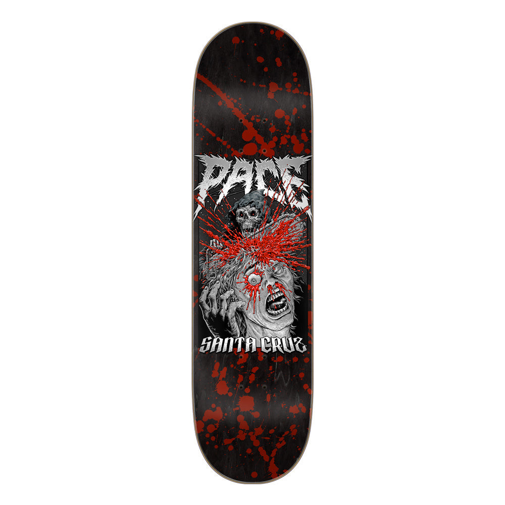 8.25in x 31.8in PACE CHAINSAW SKATEBOARD DECK