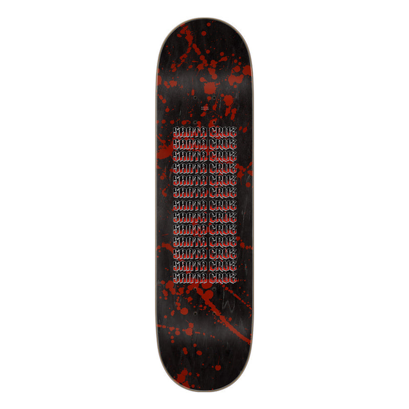 8.25in x 31.8in PACE CHAINSAW SKATEBOARD DECK