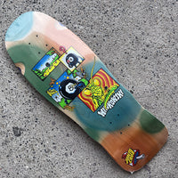 10.35in x 30.54in WINKOWSKI 8BALLR COMIC PRO SKATEBOARD DECK