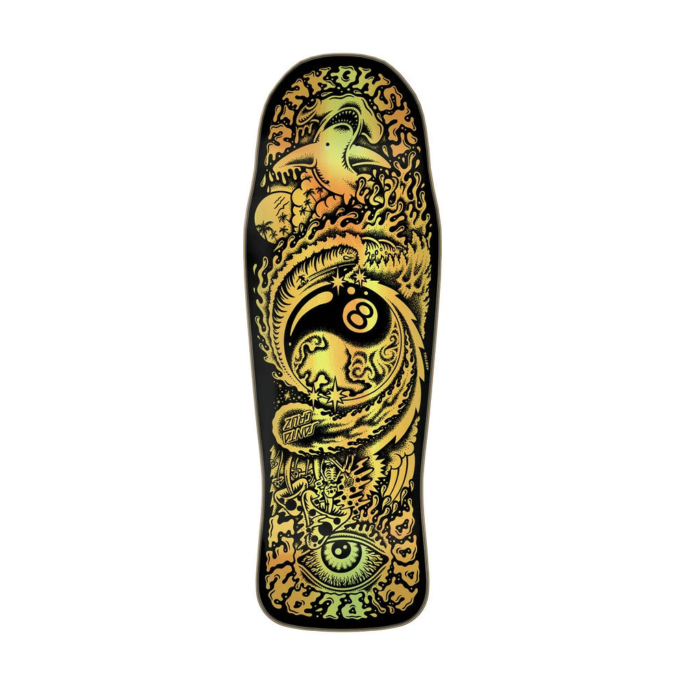 10.34in x 30.54in WINKOWSKI DOPE PLANET PRO SKATEBOARD DECK