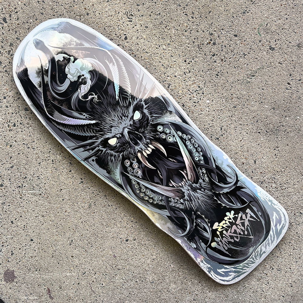 10.35in x 30.54in WINKOWSKI PRIMORDIAL PRO SKATEBOARD DECK