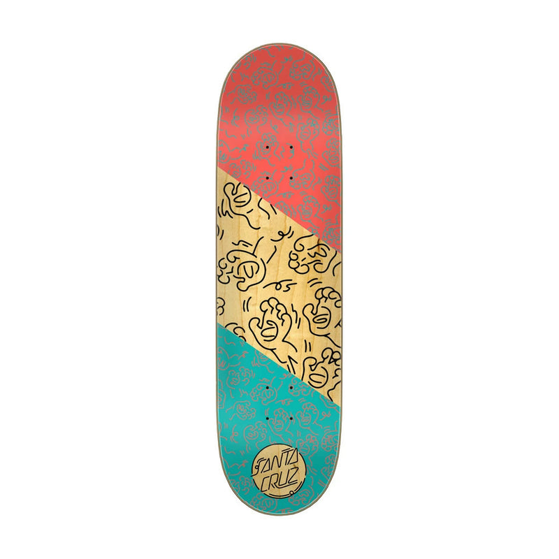 8.5in x 32.2in CONTOUR HAND BIRCH TEAM SKATEBOARD DECK