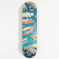 8.0in x 31.6in MEEK SCRATCHED SLASHER TEAM SKATEBOARD DECK