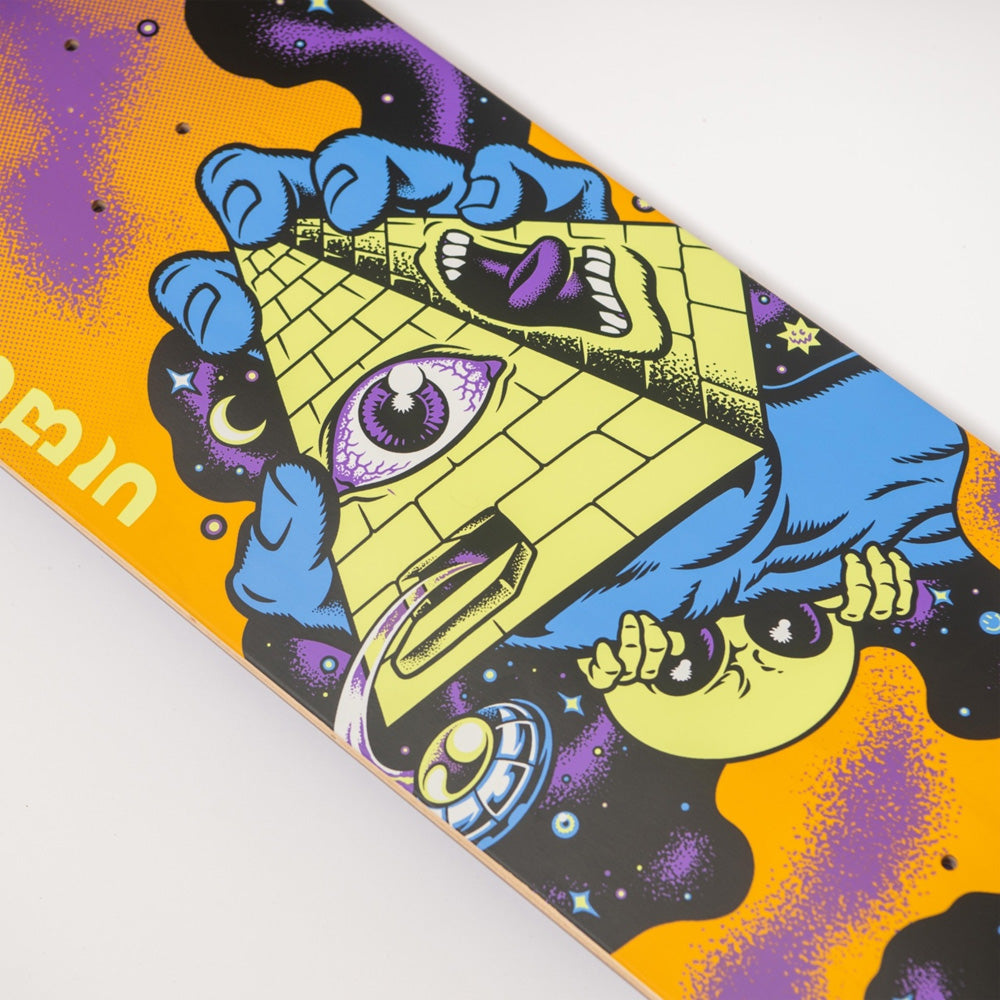 8.5in x 31.6in KNIBBS INVASION HAND PRO SKATEBOARD DECK