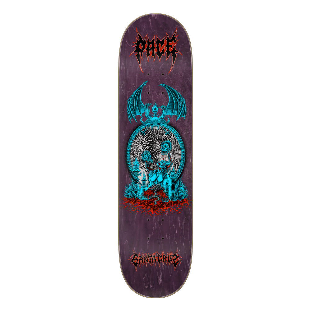 8.25in x 31.8in PACE MIRROR PRO SKATEBOARD DECK