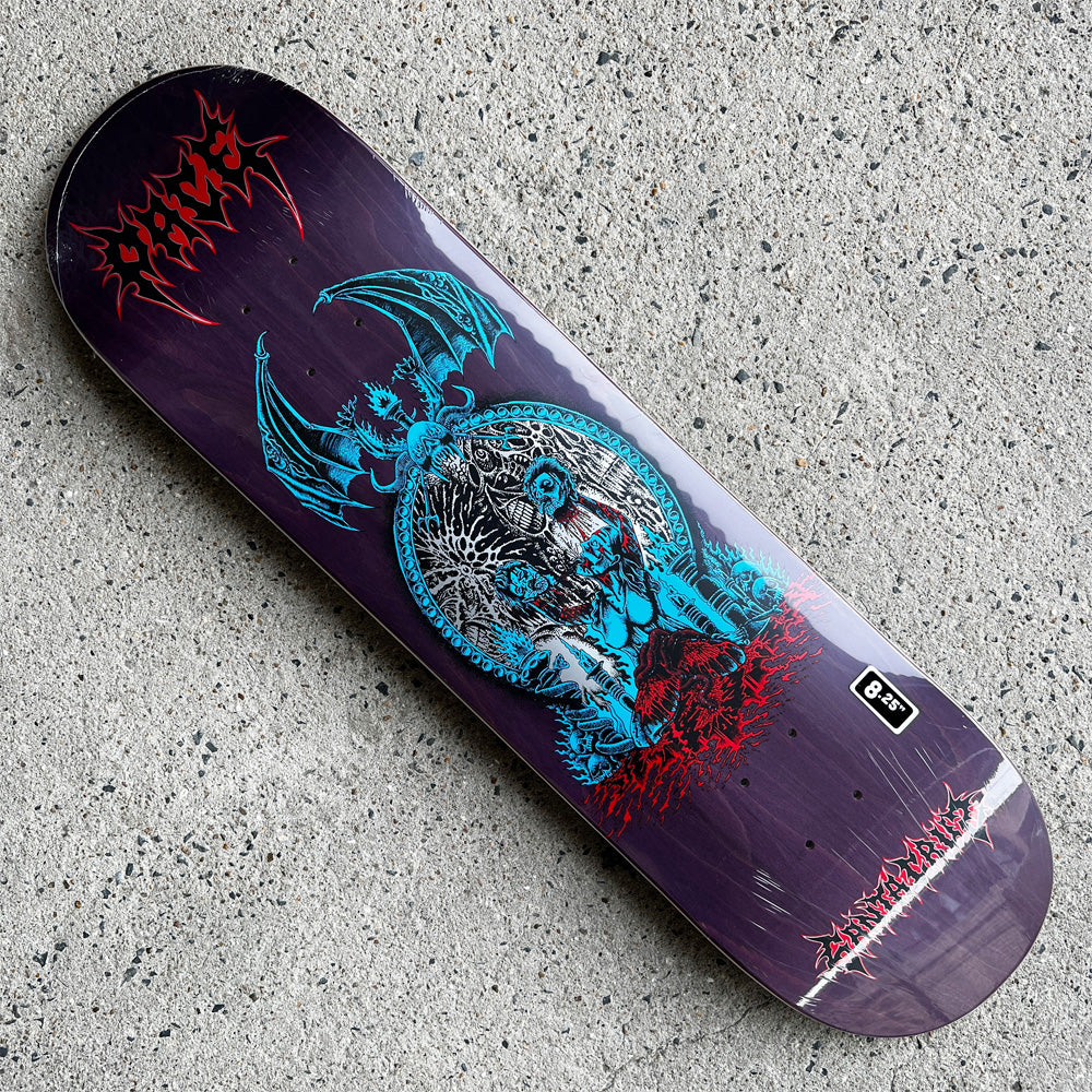8.25in x 31.8in PACE MIRROR PRO SKATEBOARD DECK