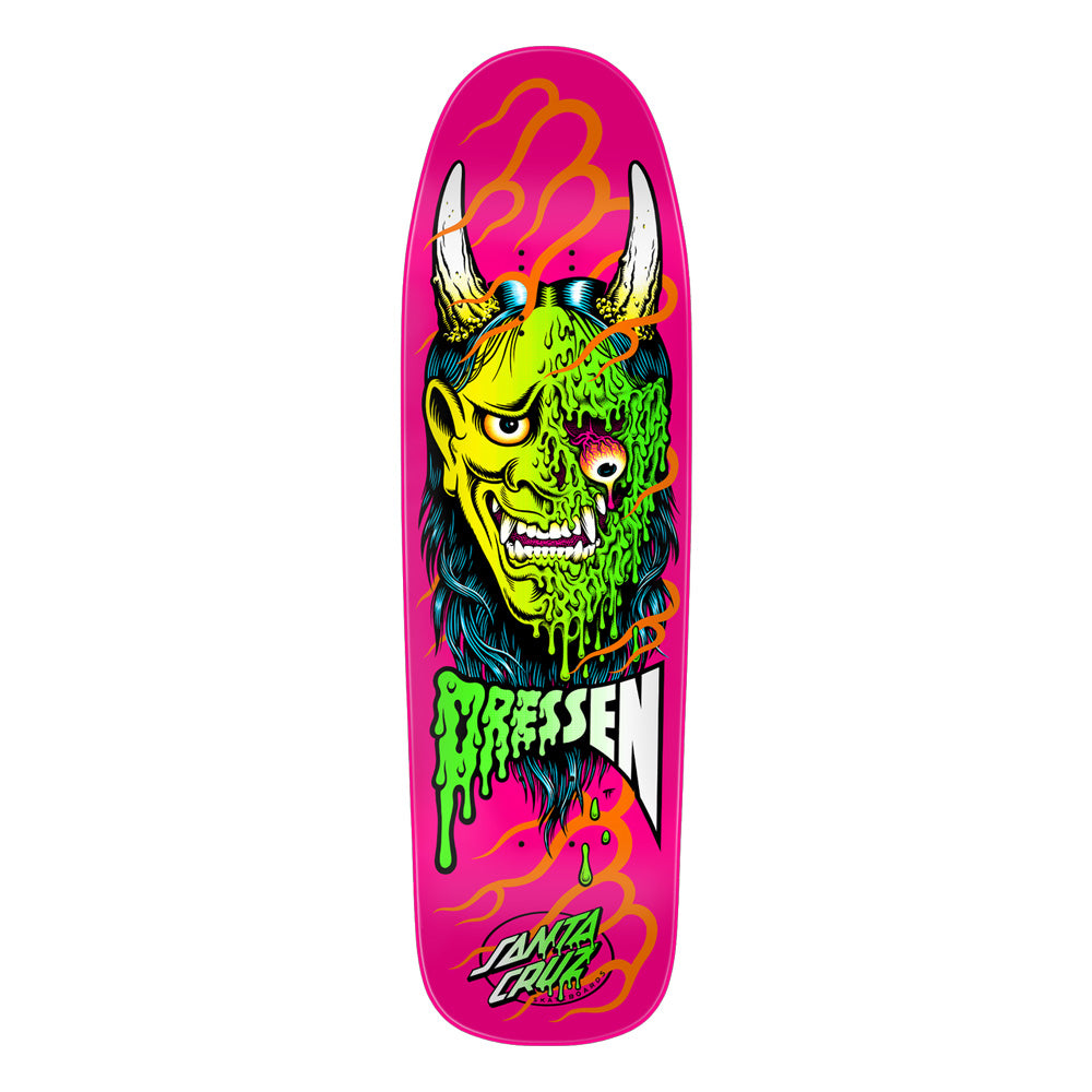 9.3in x 32.36in DRESSEN HANNYA MASK PRO SKATEBOARD DECK