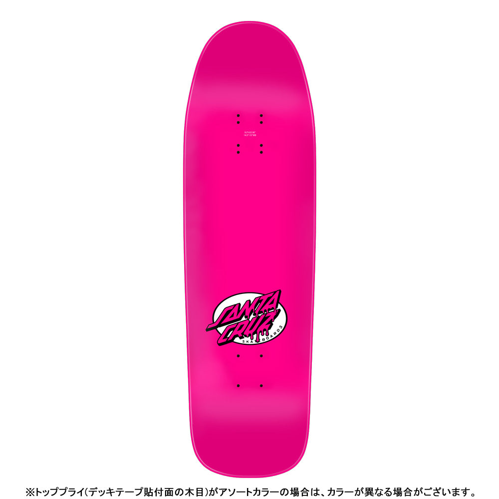 9.3in x 32.36in DRESSEN HANNYA MASK PRO SKATEBOARD DECK