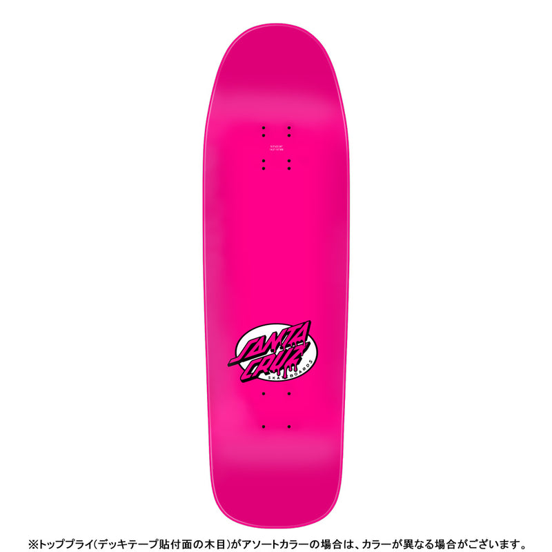 9.3in x 32.36in DRESSEN HANNYA MASK PRO SKATEBOARD DECK