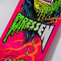 9.3in x 32.36in DRESSEN HANNYA MASK PRO SKATEBOARD DECK