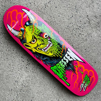 9.3in x 32.36in DRESSEN HANNYA MASK PRO SKATEBOARD DECK