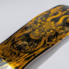 10.34in x 30.54in WINKOWSKI PRIMEVAL GOLD PRO SKATEBOARD DECK