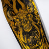 10.34in x 30.54in WINKOWSKI PRIMEVAL GOLD PRO SKATEBOARD DECK