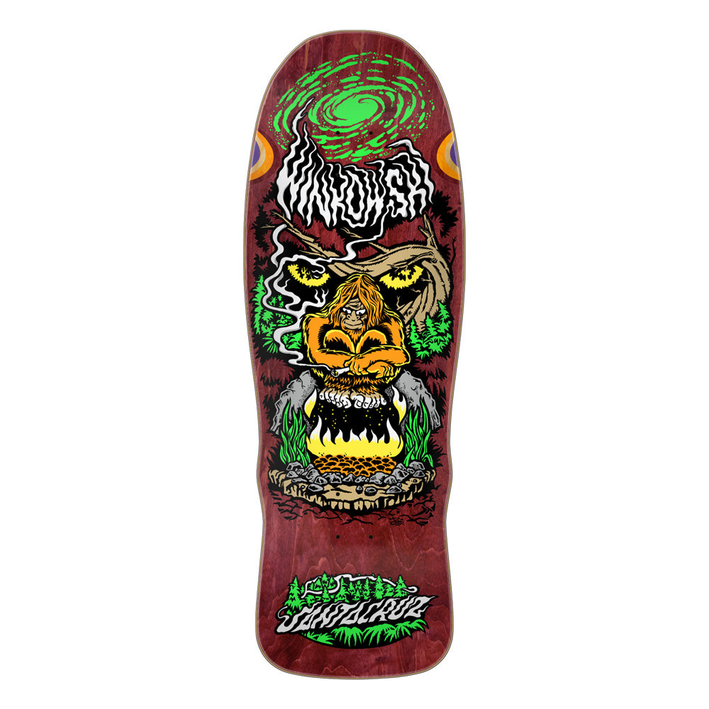 10.35in x 30.54in WINKOWSKI BIGFOOT PRO SKATEBOARD DECK