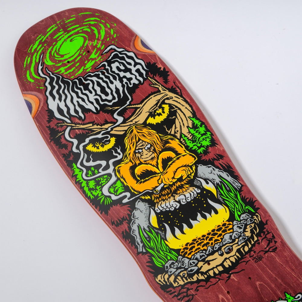 10.35in x 30.54in WINKOWSKI BIGFOOT PRO SKATEBOARD DECK