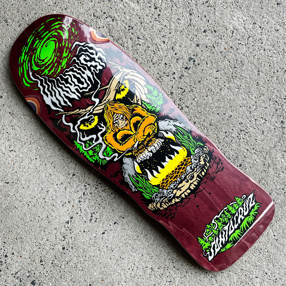 10.35in x 30.54in WINKOWSKI BIGFOOT PRO SKATEBOARD DECK