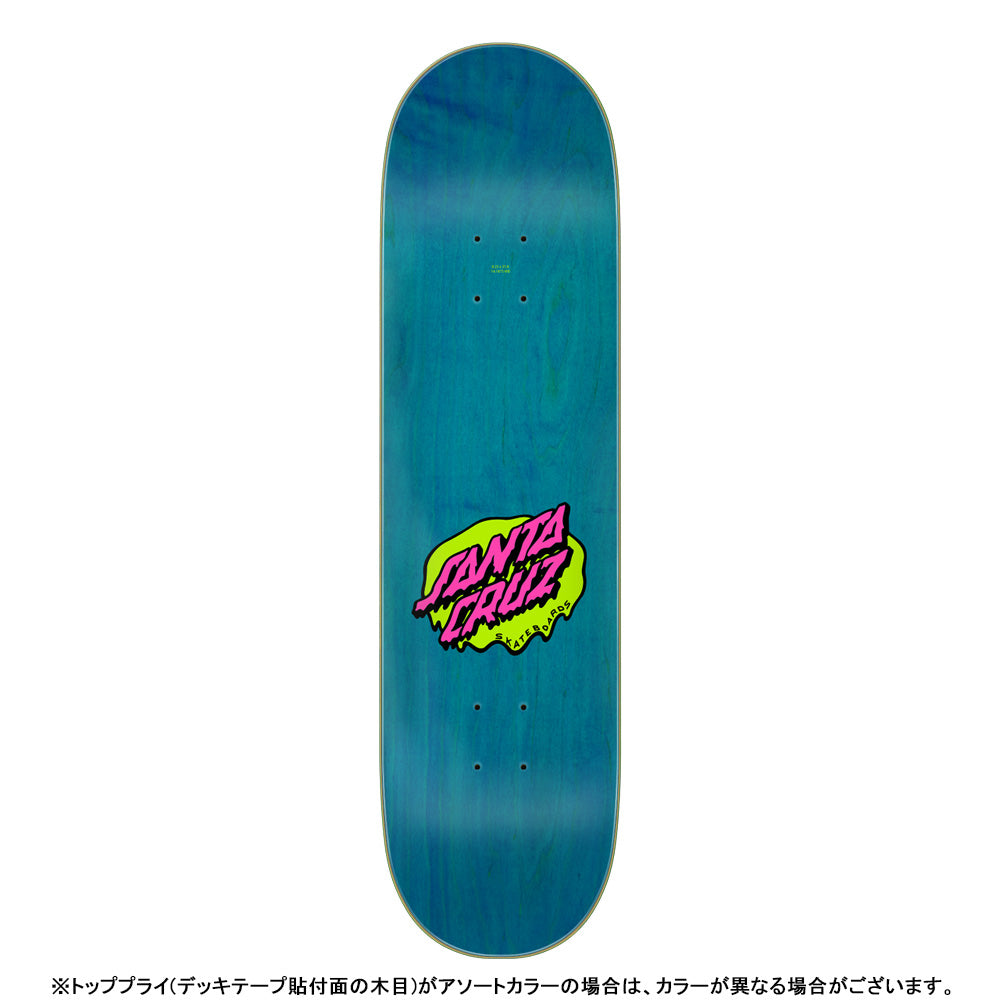 8.25in x 31.8in SLIME SCREAM BIRCH SKATEBOARD DECK