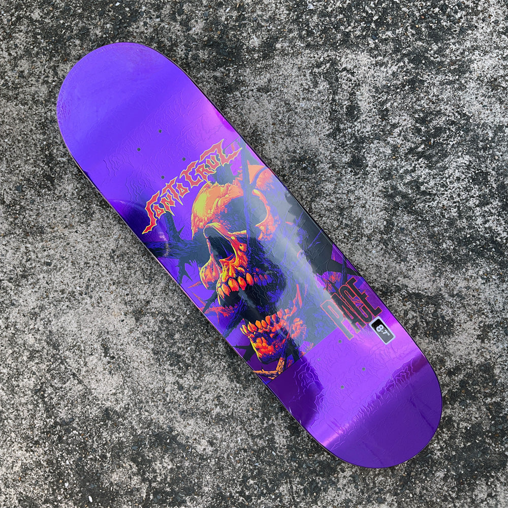 8.7in x 31.825in PACE DEATHTRAP REMIX SKATEBOARD DECK – ハスコ